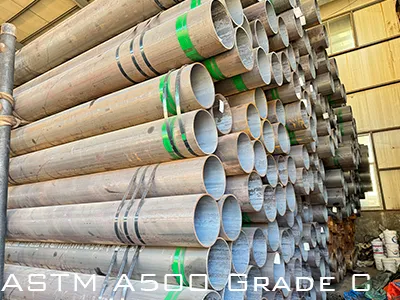 Especificacion de tuberia de grado C ASTM A500